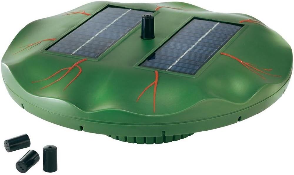 Esotec Schwimmende Solar-Teichpumpe „Seerose“ 101770
