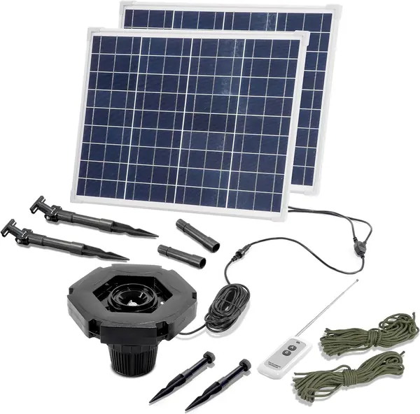 Schwimmender Solar-Fisch-Teichbelüfter Jet Flow 100/10000