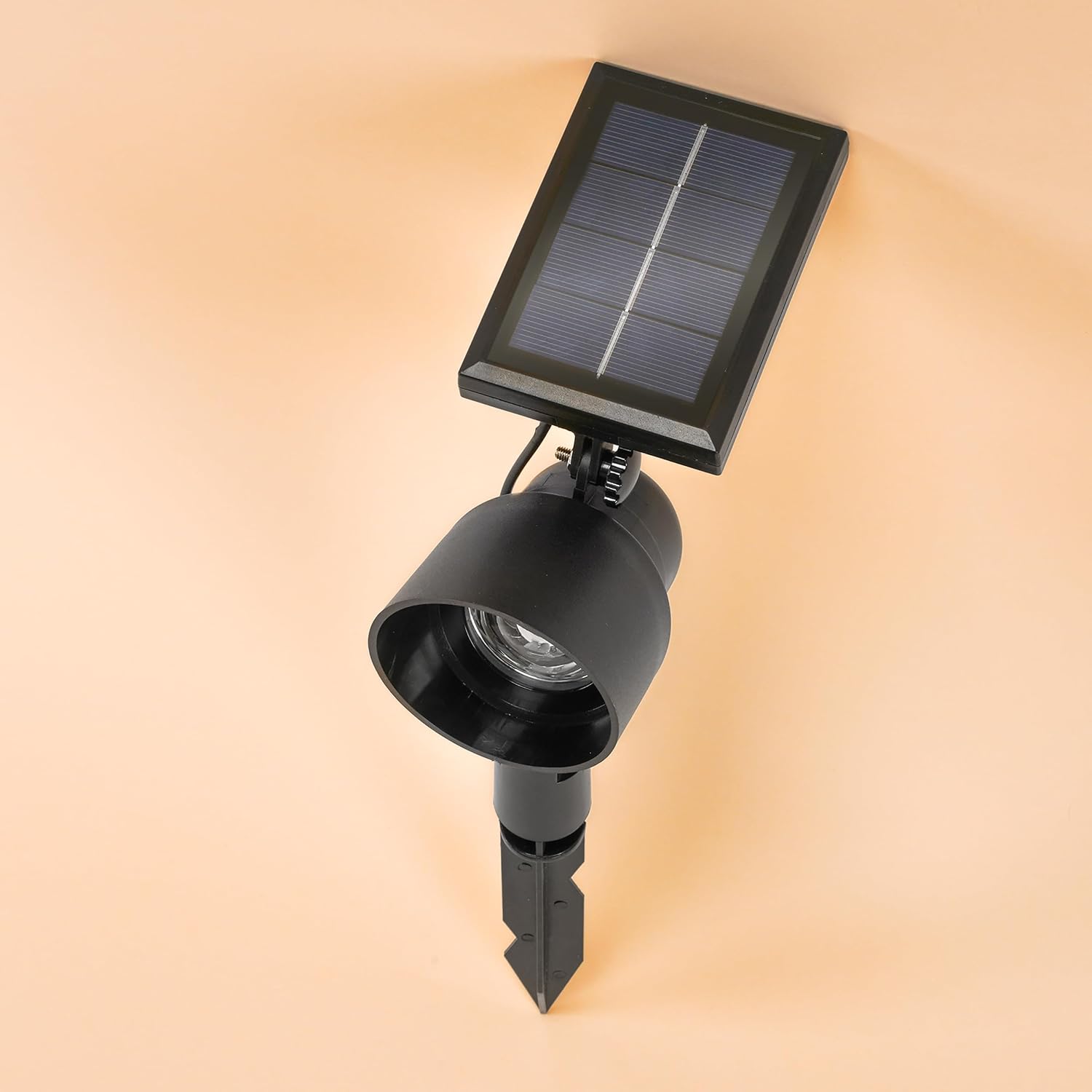 Esotec Solar Bodenstrahler Gartenstrahler Spoti 30, Außenbeleuchtung, 3000K warmweiß, 30lm, 40Std Leuchtzeit, Li-Ion Akku Solarlampen für außen winterfest 102548 — Ansicht 4
