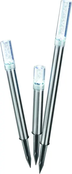 Solar LED Leuchtstäbe Trio Sticks – Luftblasen, Akku