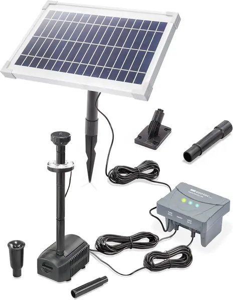 Solar LED Teichpumpenset 8 400 LED