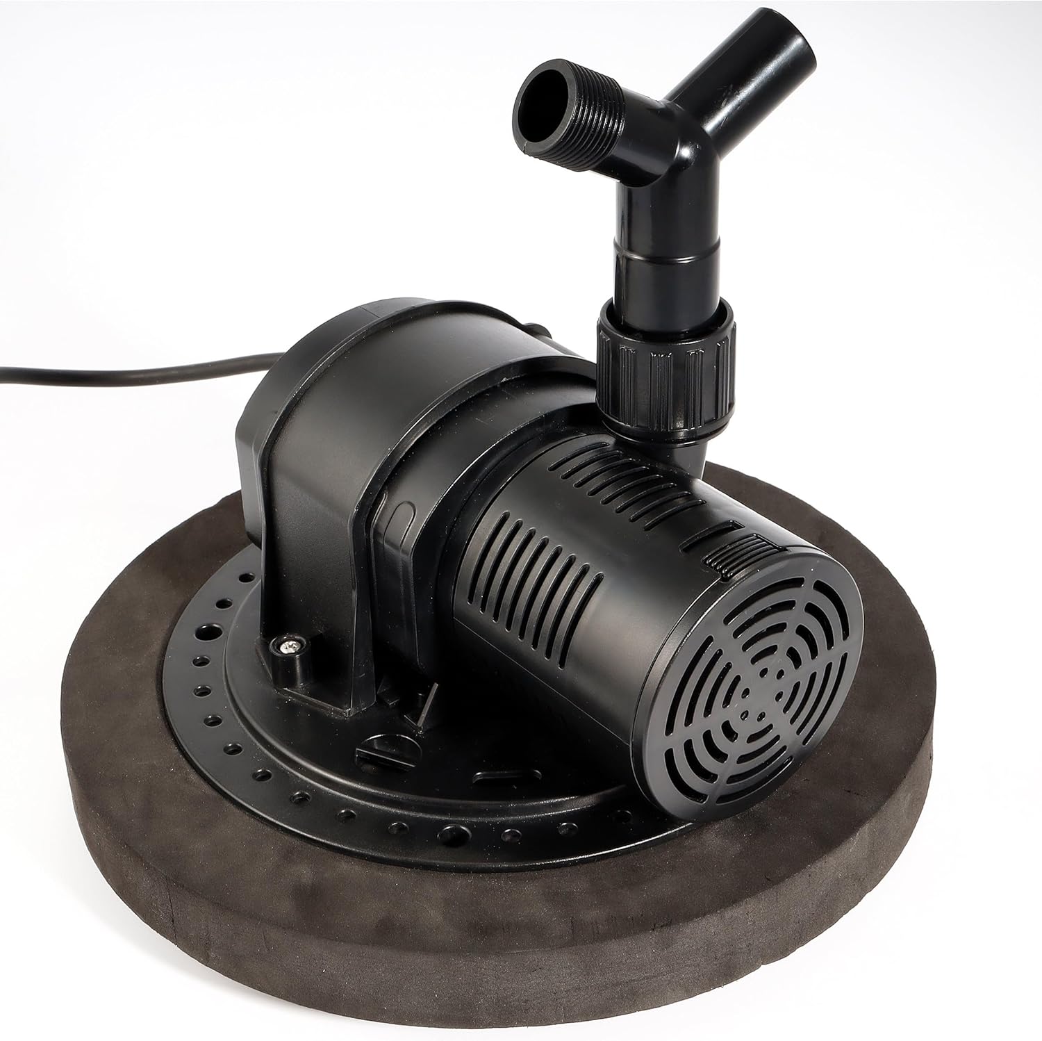 esotec Solar Teichbelüfter Einzelpumpe Power Float 1000, 1000l/h 18 V/DC Ersatzpumpe, Luftpumpe Belüfterpumpe, Sauerstoffpumpe für Gartenteich, Teichpumpe, IP68, 101855 — Ansicht 2