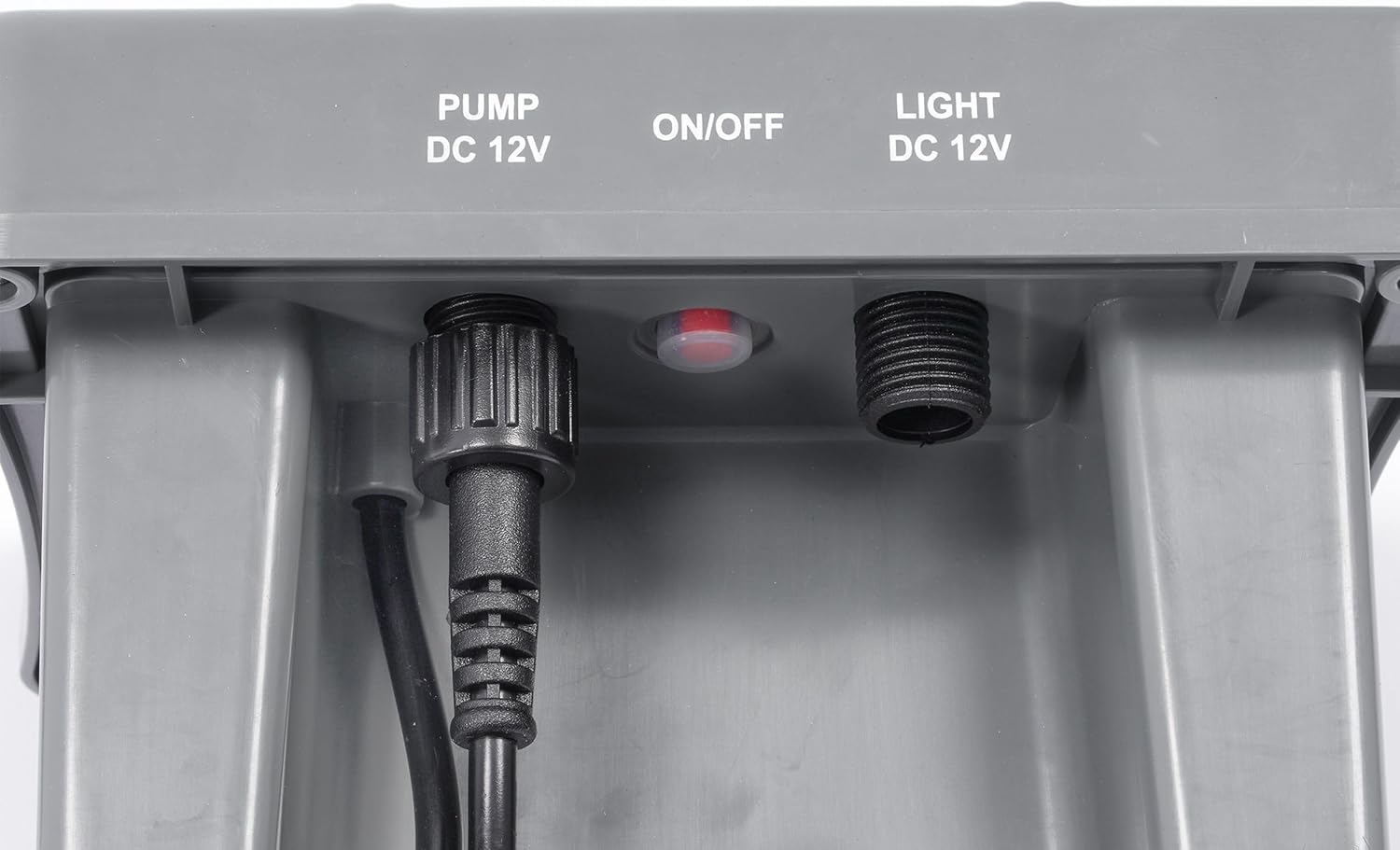 esotec Solar Teichbelüfter Set 25/600 Power, 5 Ausgänge, 12,8 V/DC Sauerstoffpumpe, 600 l/h Luftleistung, LiFePO4 Akku, Teichbelüftung, Luftpumpe, Solarpanel 25W, Erdspieß 101877 — Ansicht 3