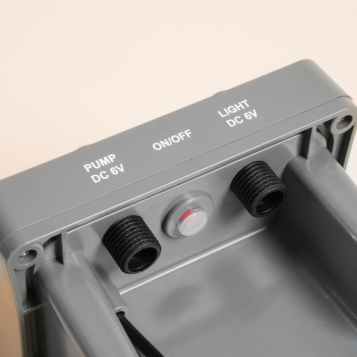 esotec Solar Teichbelüfter Set 8/200, 6,4V/DC Belüfterpumpe, LiFePO4 Akku, Teichbelüftung, Sauerstoffpumpe 200l/h Luftleistung, Solarpanel 8W, Erdspieß 101878 — Ansicht 2