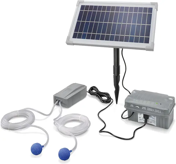 Solar Teichbelüfter Set 8/200 mit Akku-Speicher