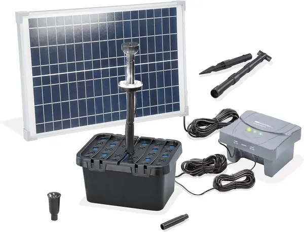 Solar Teichfilterset Profi 25/700 LED
