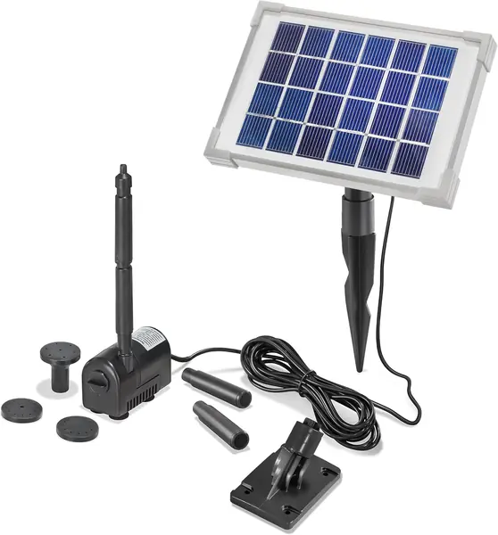 Solar Teichpumpe Rimini S 175 l/h mit 2W Solarmodul