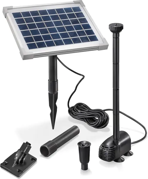 Solar Teichpumpe Water Splash 470 l/h mit 5W Solarmodul