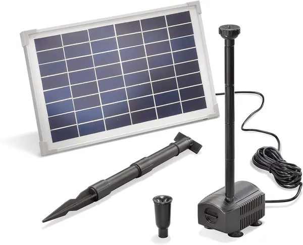 Solar Teichpumpenset 12/650 mit 12 W Solarmodul