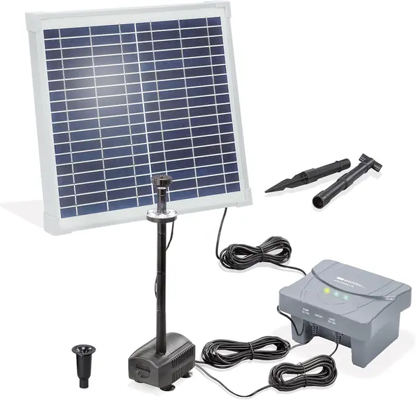 Solar Teichpumpenset 15 550 LED