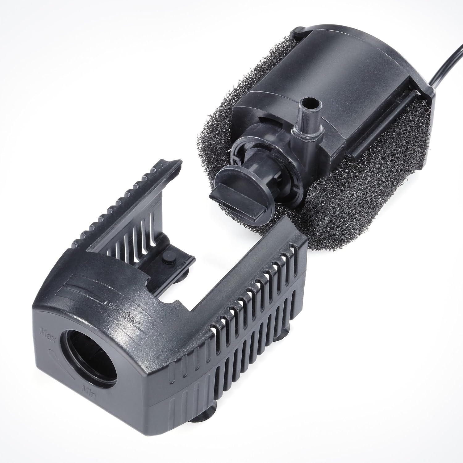 esotec Solar Teichpumpenset mit Akku 6/230 LiFePO4, Solar Teichpumpe 230 l/h 6,4 VDC, Wasserspiel Springbrunnen IP68 außen 101933 — Ansicht 6