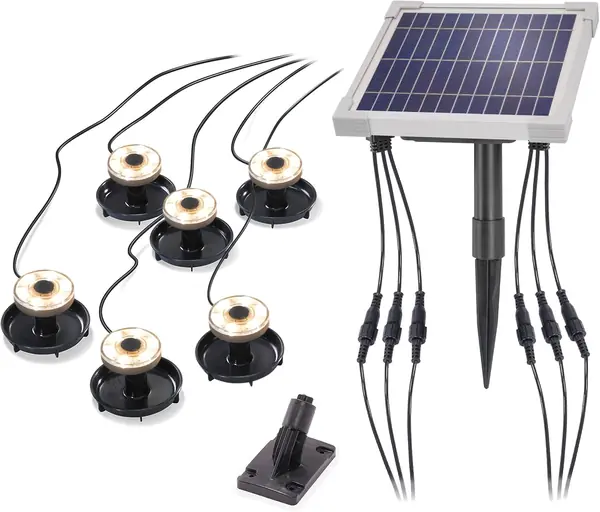 Solar Über- und Unterwasserstrahler