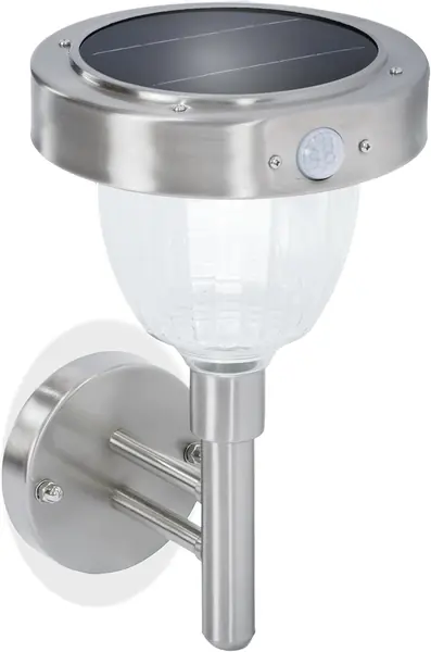 Solar Wandleuchte mit Bewegungsmelder