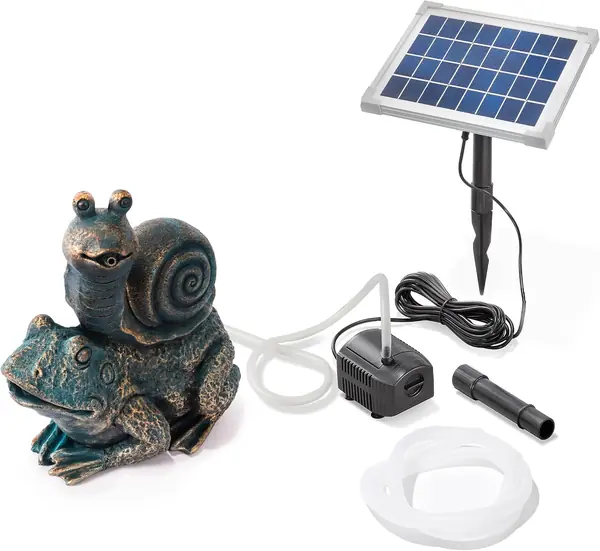Solar Wasserspeier Komplettset