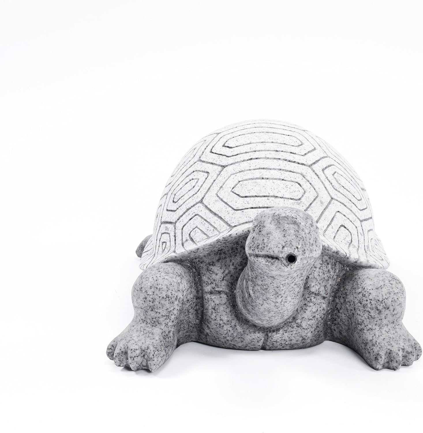 Esotec Solar Wasserspeier Komplettset, Schildkröte, Gartenteich Wasserspiel, Vogeltränke, Vogelbad, Gartenbrunnen mit Solarpumpe, 3m Schlauch, H=17cm 101667 — Ansicht 5