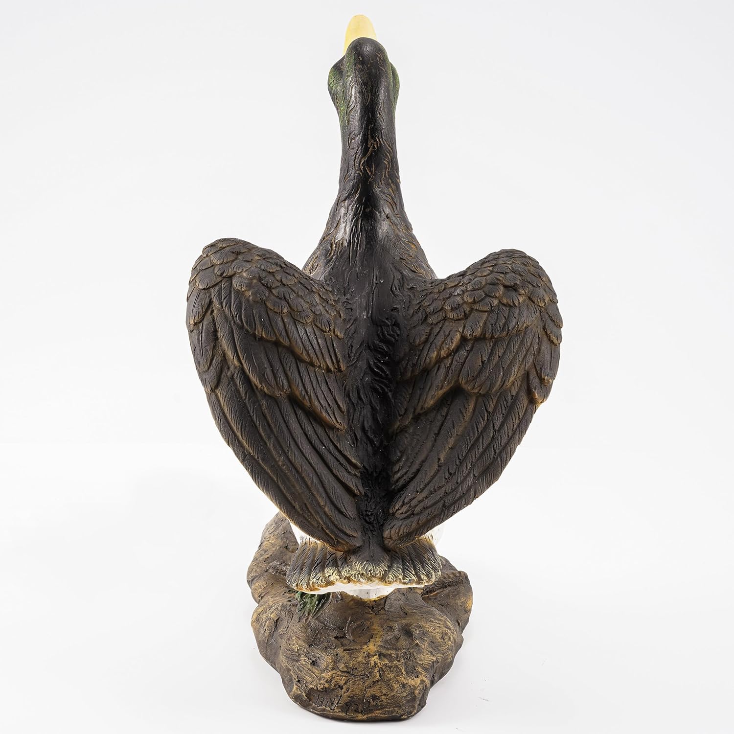 Esotec Solar Wasserspeier-Set, Wasserspiel, Gartenbrunnen, Gartenteich, Vogeltränke, Vogelbad, Enterich Lucky Duck mit Solarpumpe 5Wp Komplettset, 101659 — Ansicht 6