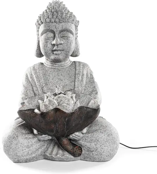 Solarbrunnen Wasserspiel Buddha