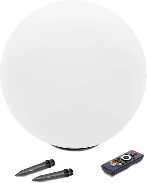 Solarkugel Liana CCT – multicolor, Fernbedienung