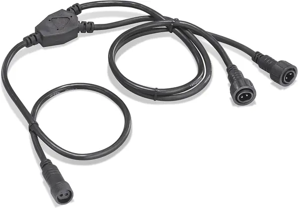 Y-Verteiler 2-Pin groß für Solar Teichpumpen Akkuboxen